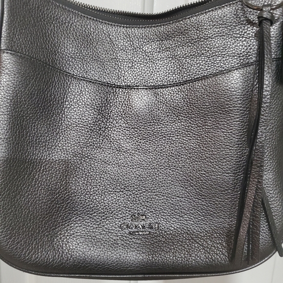 PrelovedCoach F35543 CHAISE Pebble Leather Shoulder Crossbody w/matching Wallet - Picture 5 of 11